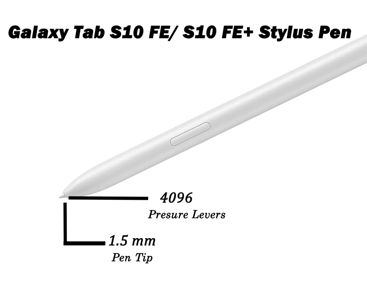 Peixiong Galaxy Tab S10 FE Stylus Pen for Samsung Galaxy Tab S10 FE+ S Pen, Beige | 4096 Pressure Levels, Lightweight & Magnetic - view 4