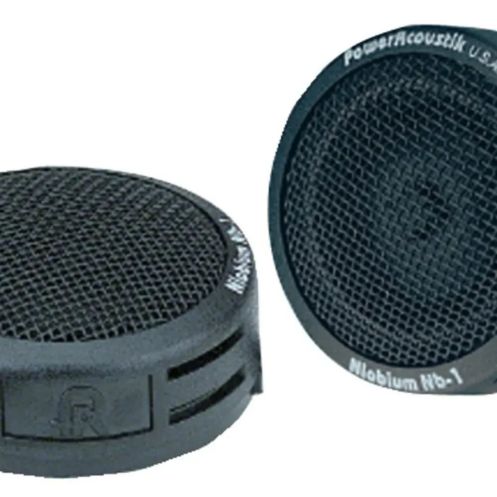 Power Acoustik NB-1 200-Watt 2-Way Mount Tweeters (Pack of 2, Black) | High Frequency Car Audio Speakers - view 2