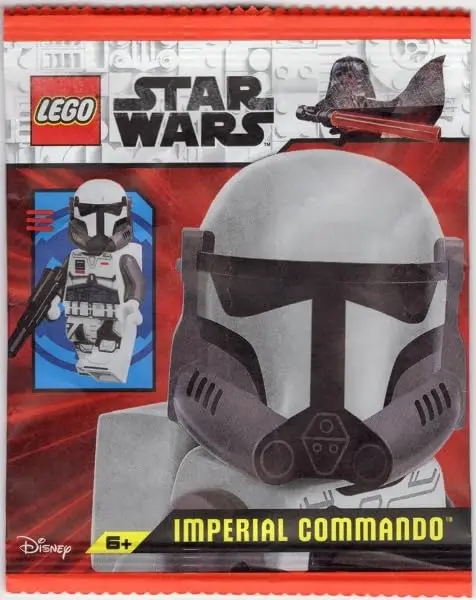 LEGO Star Wars: Imperial Commando Minifigure with Blaster | Authentic LEGO Toy for Kids 6+ - view 2