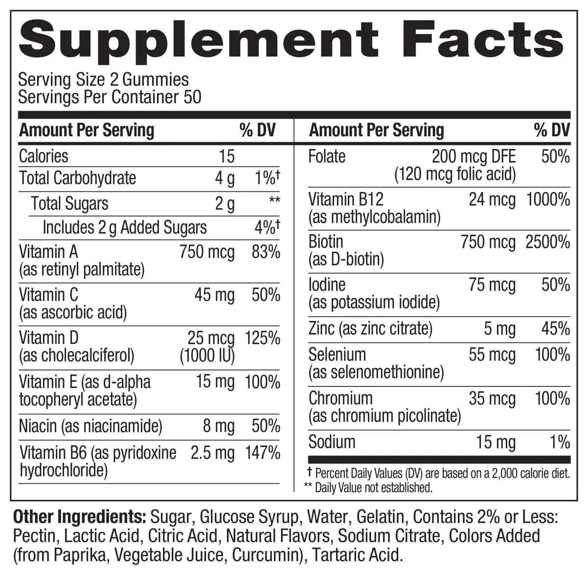 OLLY Teen Girl Multi Gummy Vitamins 100 Count | Supports Healthy Skin and Immune System - view 6