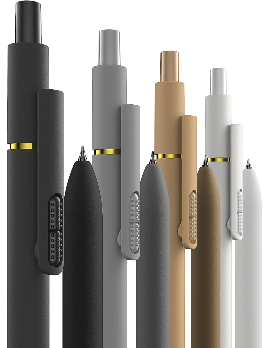 Hiacry 8 Pack Gel Pens | 0.7mm Fine Point Black Ink | Smooth Writing & Quick-Dry - view 9