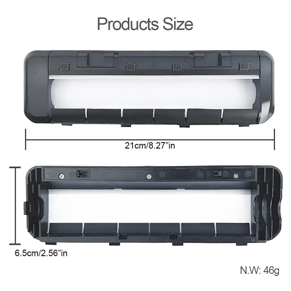 S YTALAND Replacement Main Brush Back Cover for Dreame X30 Ultra & More | Easy Fit, Durable, Gray - view 2