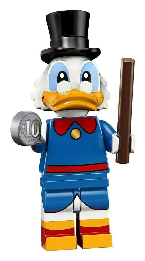 LEGO Disney Series 2: Scrooge McDuck Minifigure (71024) | Authentic LEGO Toy for Kids 6+ - main product image