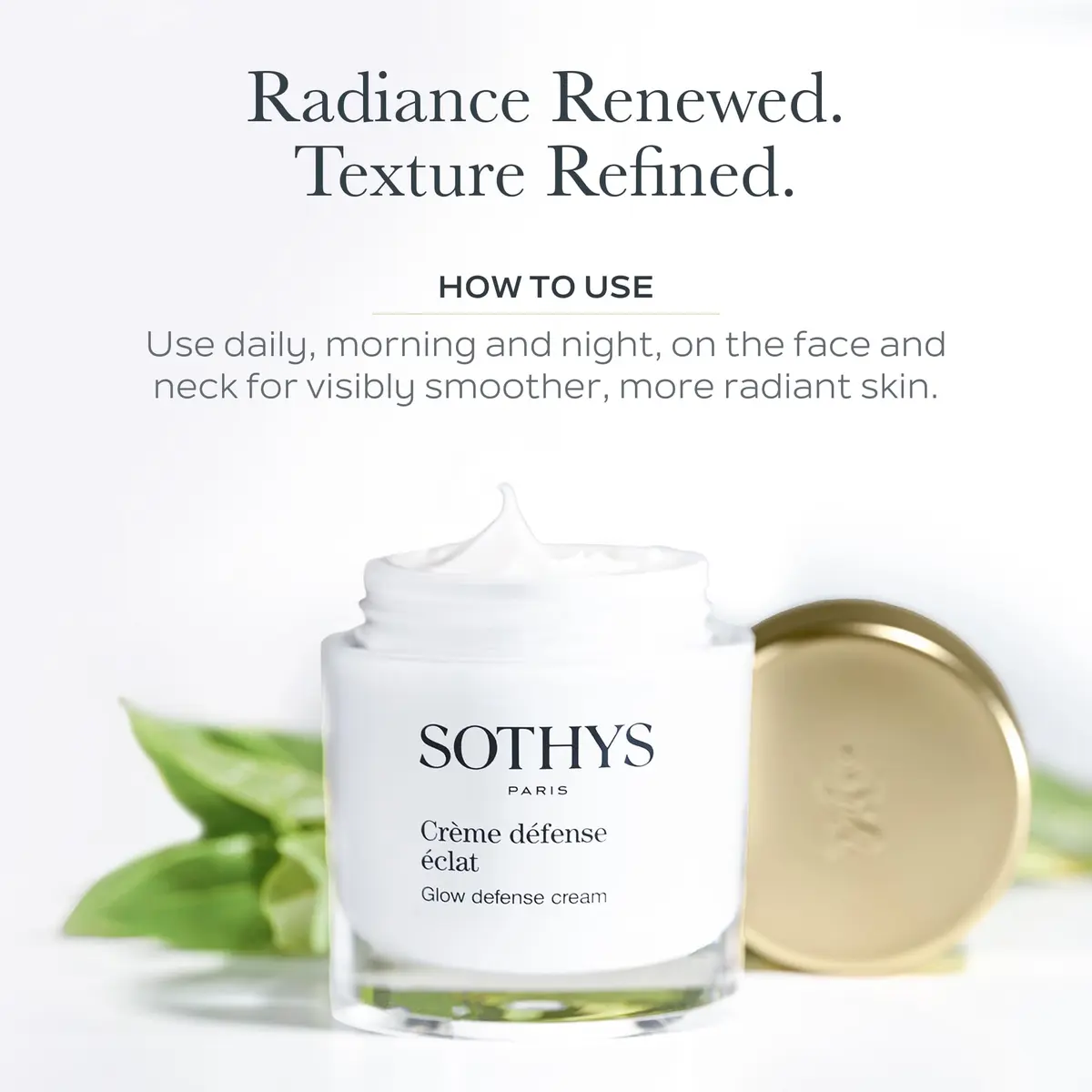 SOTHYS Glow Defense Cream Daily Face Moisturizer for Dull Skin | Hydrates & Refines Texture - view 6