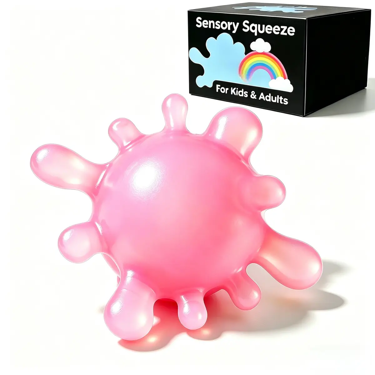 Drephere Splat-Tastic Squishy Stress Ball Toy 8.0 cm (3.15 inches) | Sensory Fidget Toy for Kids & Adults - main product image