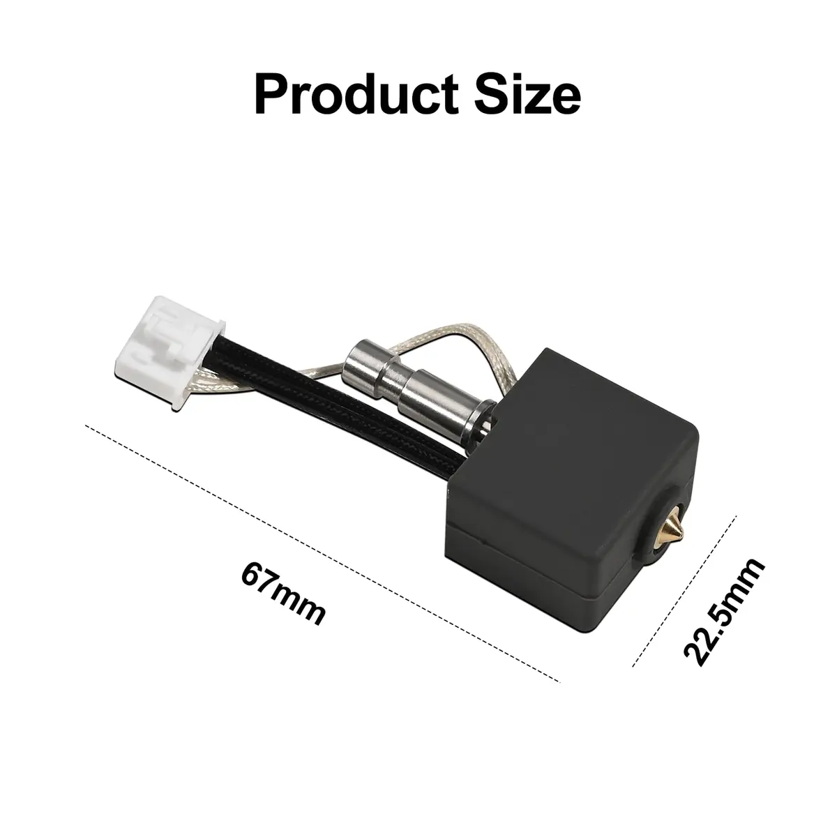 Aladrs Assembled Hotend Kit for Anycubic Kobra S1/S1 Combo 3D Printers | 1.75mm Filament Support - view 2