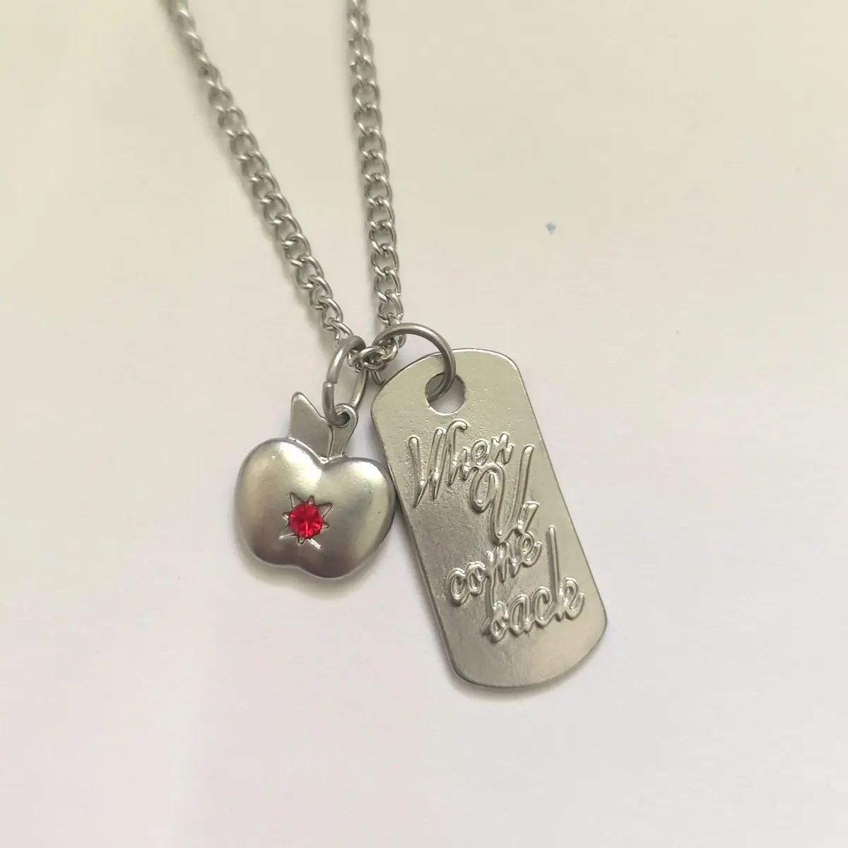 LoveandSylus Caleb Role-Playing Necklace 19.6in | Authentic Game Character Pendant (70-120 chars) - view 2