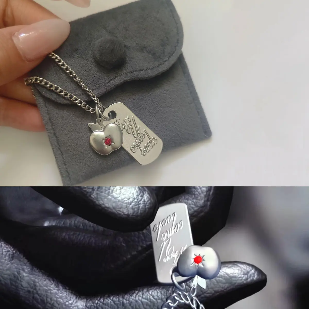 LoveandSylus Caleb Role-Playing Necklace 19.6in | Authentic Game Character Pendant (70-120 chars) - view 4