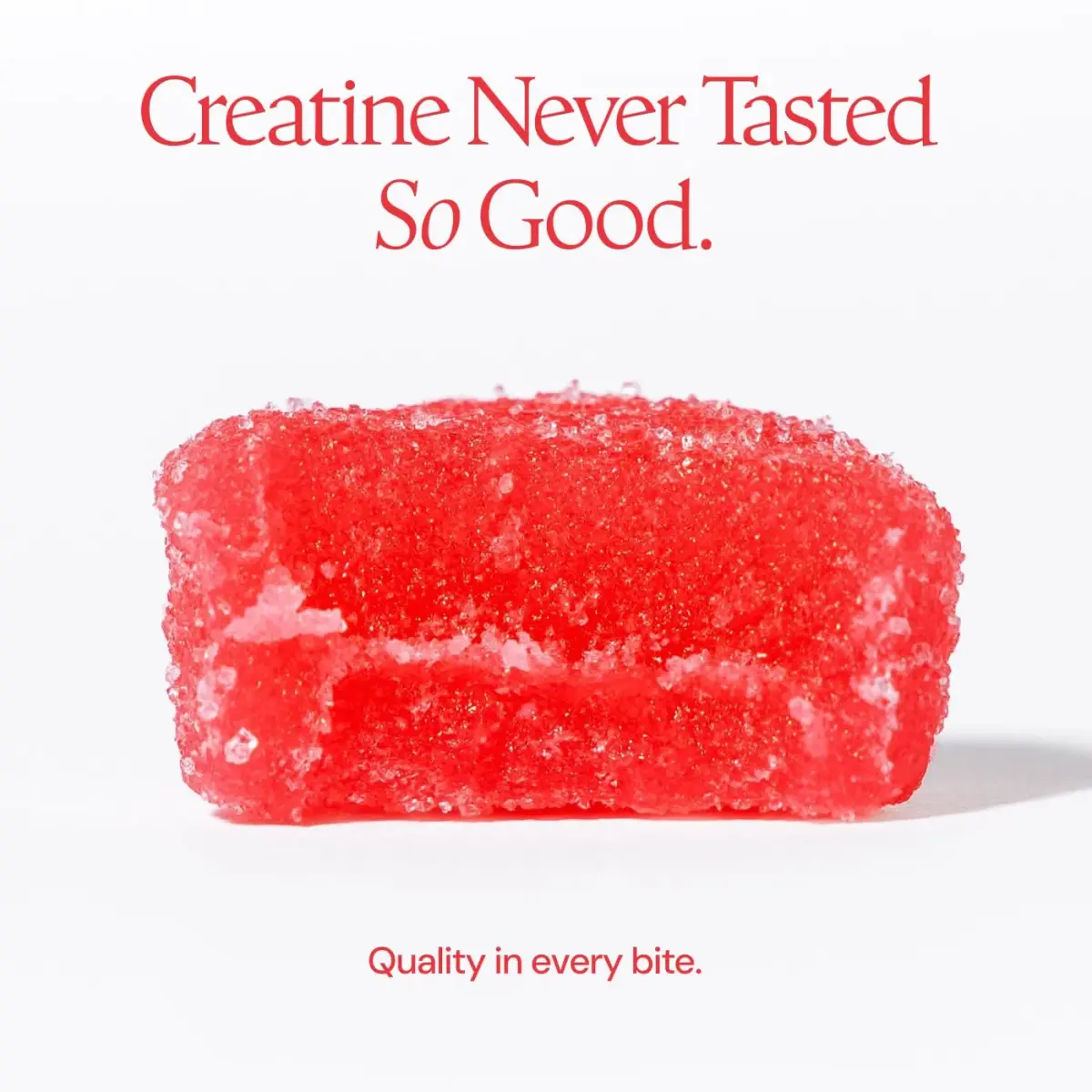 Create Creatine Monohydrate Gummies for Men & Women, Boost Focus, Strength, and Endurance, Anti-Melting Formula, Vegan, Gluten-Free, Non-GMO, 1.5g of Creatine per Gummy (90 Count) - view 3