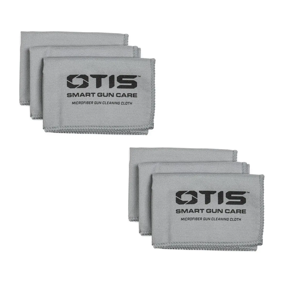 Otis Technology Microfiber Gun Cloth 6 Pack | 20cm x 30cm (8"x12") | Essential Firearm Cleaning Tool - main product image