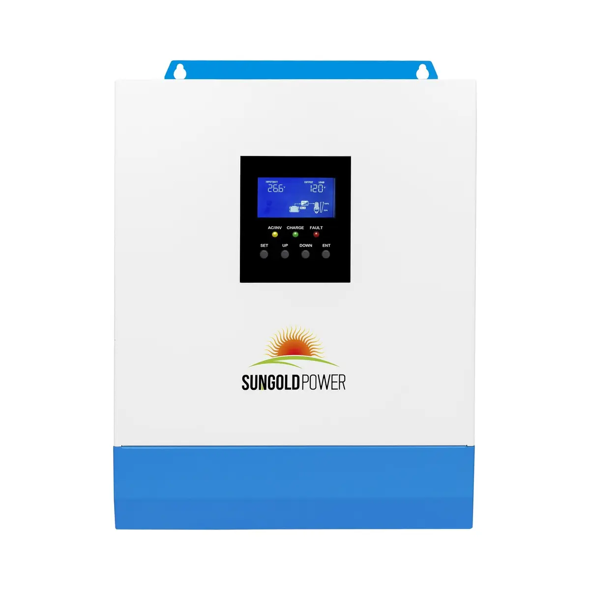 SGPWOSAY 24V Power Inverter 120V | 3000W Pure Sine Wave Off Grid Solar Inverter with MPPT Charger - main product image