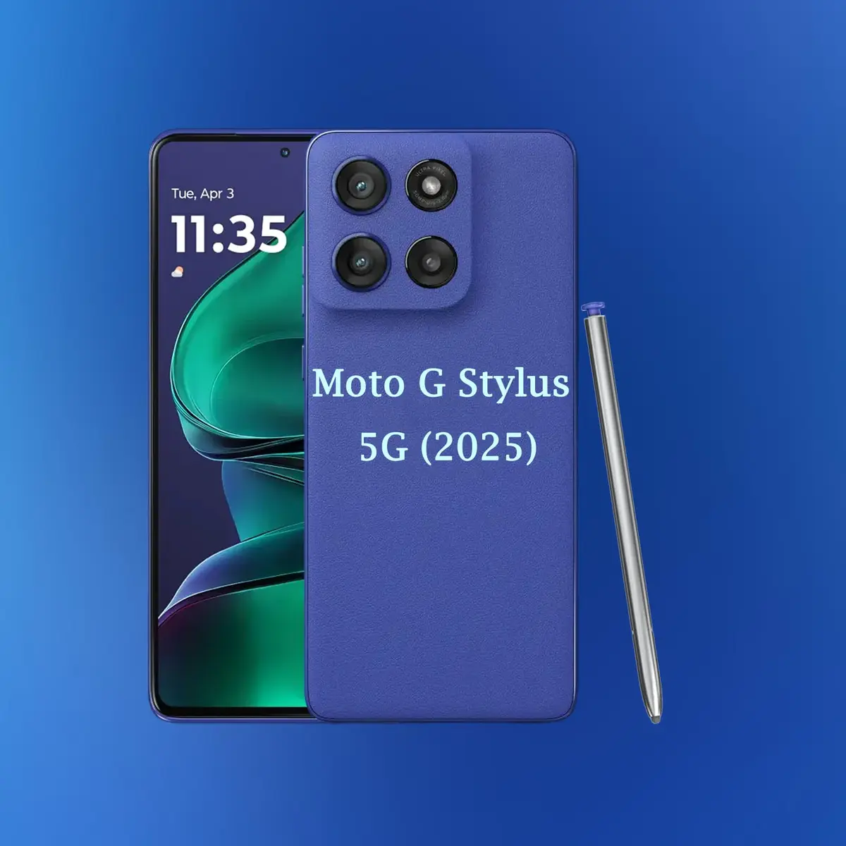 Peixiong Stylus Pen Replacement for Moto G Stylus 5G 2025 (Blue) | Precision Input Pen for All Versions - view 5