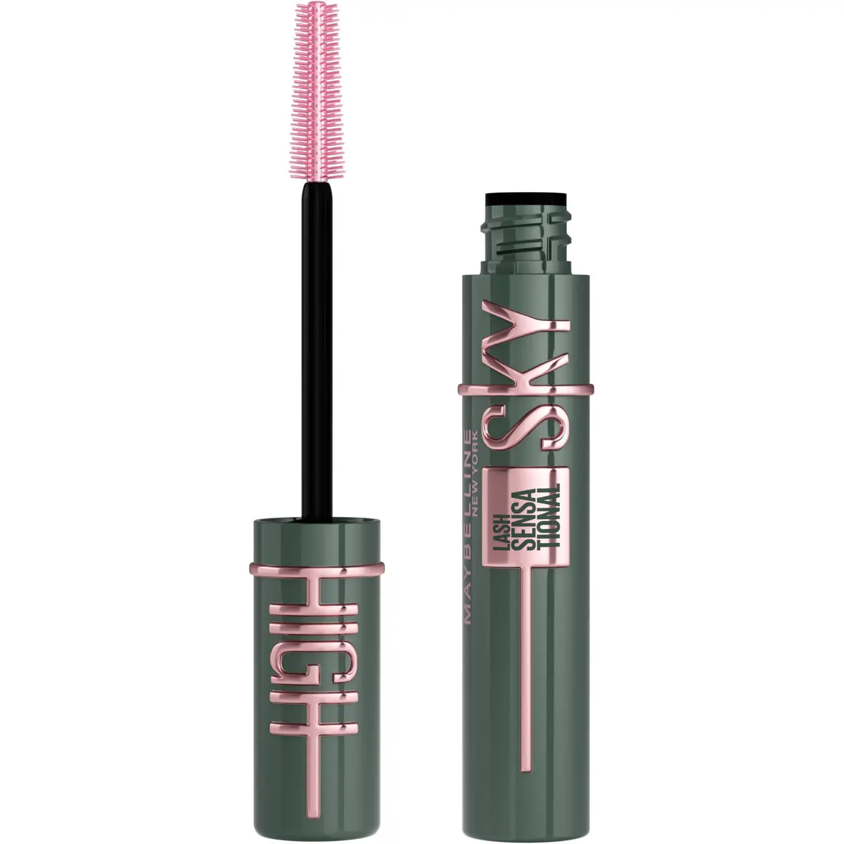 Maybelline Lash Sensational Sky High Mascara Green Altitude 7.5ml (0.24 Fl Oz) | Ophthalmologist Tested for Sensitive Eyes - main product image