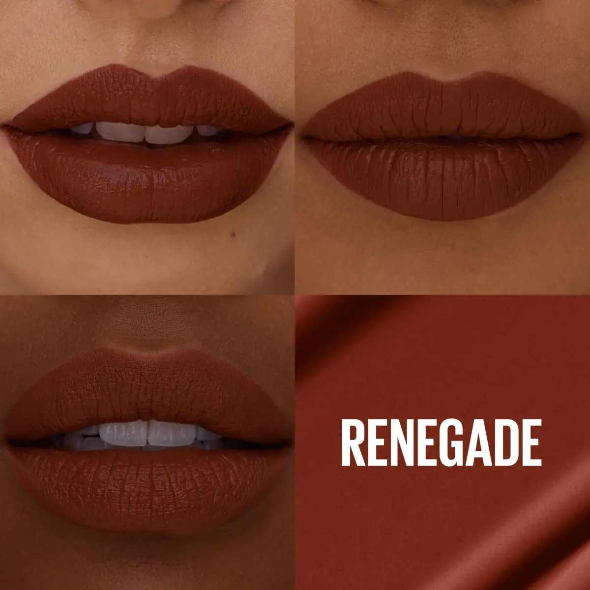 Maybelline Super Stay Matte Ink Renegade Intense Warm Brown Liquid Lip Color, 5ml | 16-Hour Transfer-Proof Matte - view 2