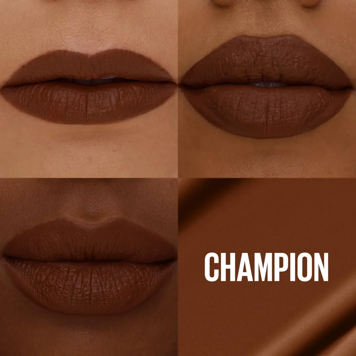 Maybelline Super Stay Matte Ink Liquid Lipstick in Champion (Intense Cool Brown) - 16-Hour Transfer-Proof - view 2