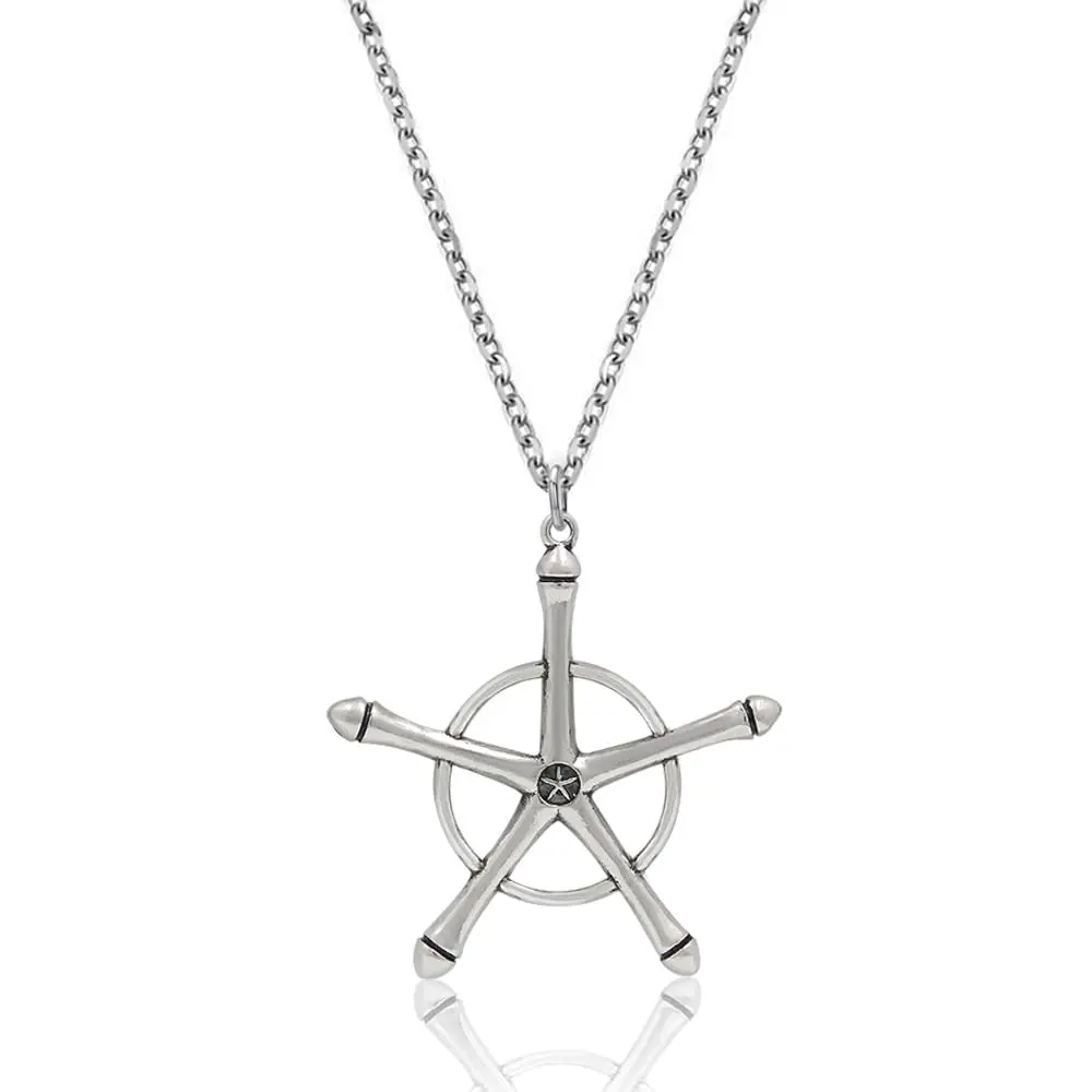 Kbtany Uryuu Quincy Cross Necklace - Anime Cosplay Chain | Fan Gift, Hypoallergenic Alloy, 1.4in Pendant - main product image