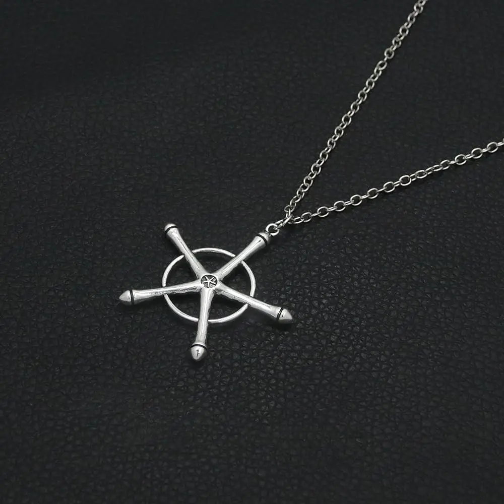 Kbtany Uryuu Quincy Cross Necklace - Anime Cosplay Chain | Fan Gift, Hypoallergenic Alloy, 1.4in Pendant - view 5