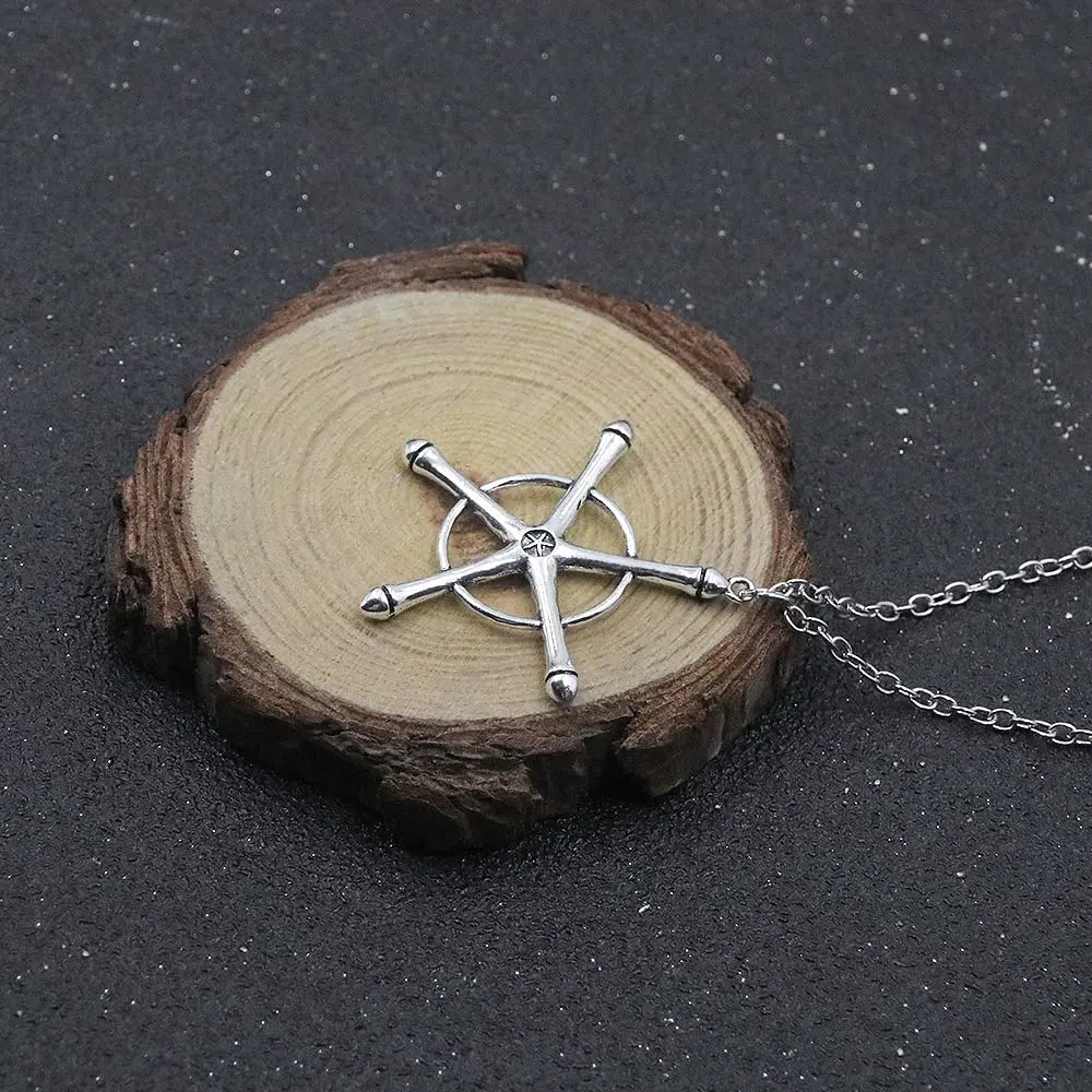 Kbtany Uryuu Quincy Cross Necklace - Anime Cosplay Chain | Fan Gift, Hypoallergenic Alloy, 1.4in Pendant - view 7
