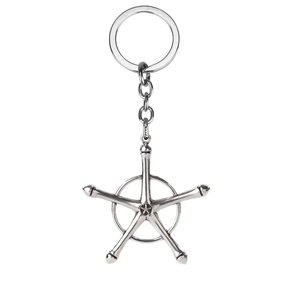 Kbtany Uryuu Quincy Cross Keychain for Anime Fans | Cosplay Charm Gift - main product image
