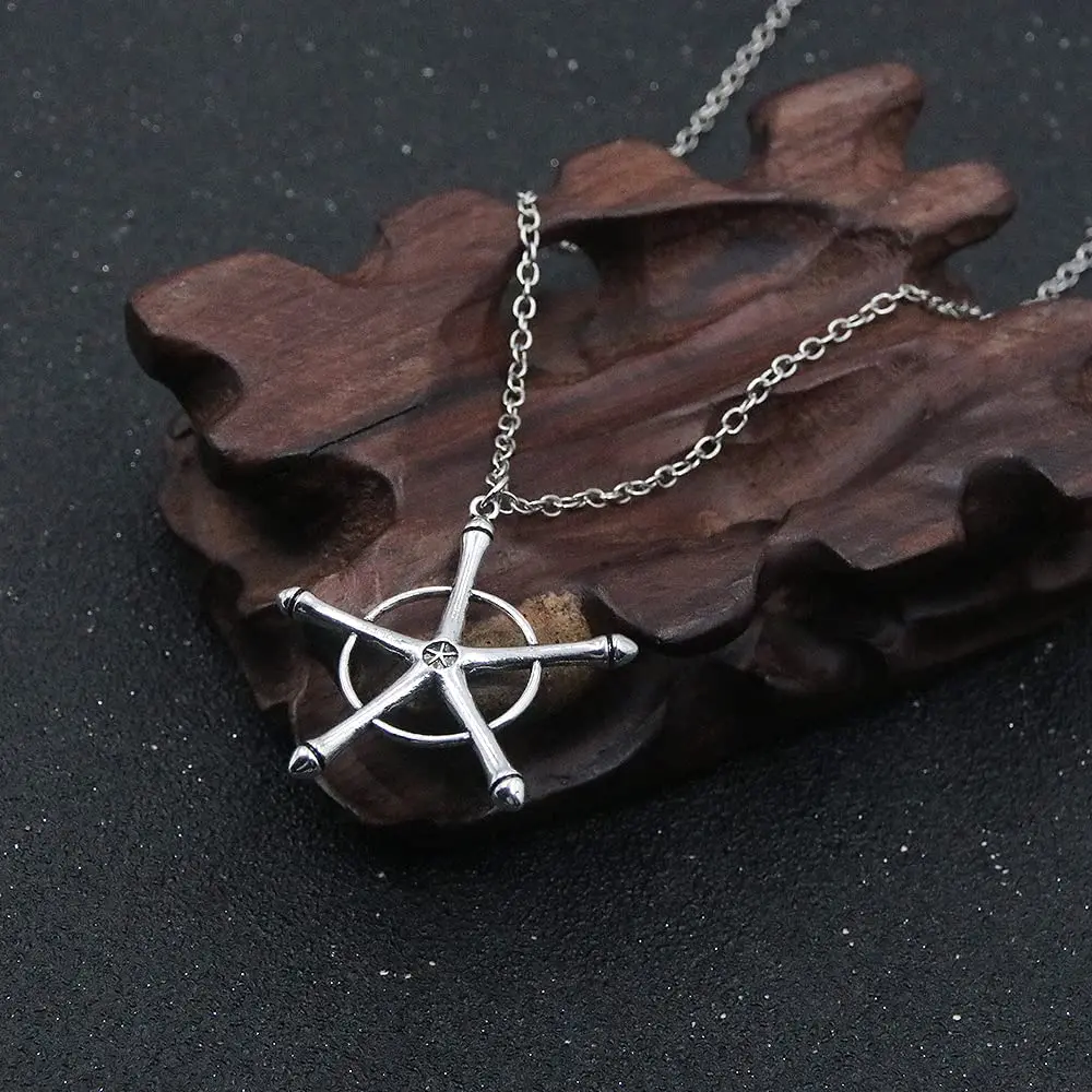 Kbtany Uryuu Quincy Cross Keychain for Anime Fans | Cosplay Charm Gift - view 8