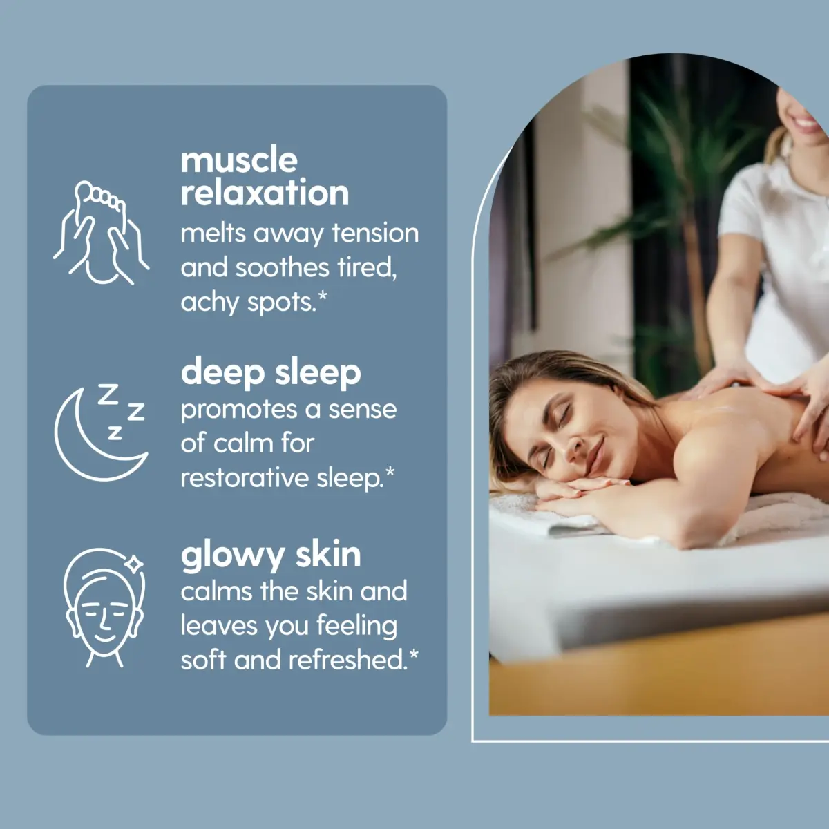 M3 Naturals Magnesium Massage Oil 237ml (8 Fl Oz) | Relieves Sore Muscles & Promotes Sleep - view 2
