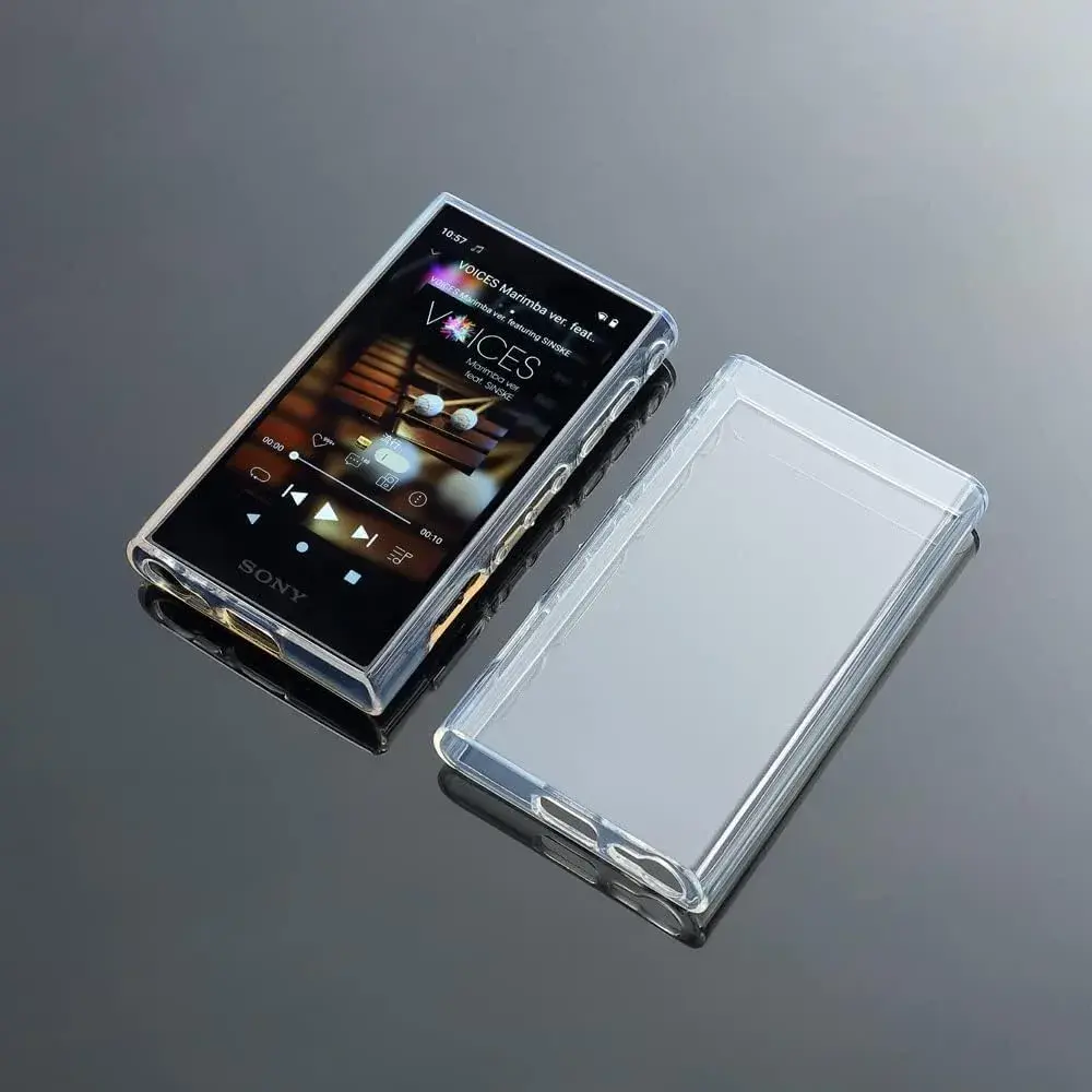 AudioPartner Hard Carrying Case & Clear TPU Cover for Sony Walkman NW-A306 NW-A307 | Protects Player & Accessories - view 3