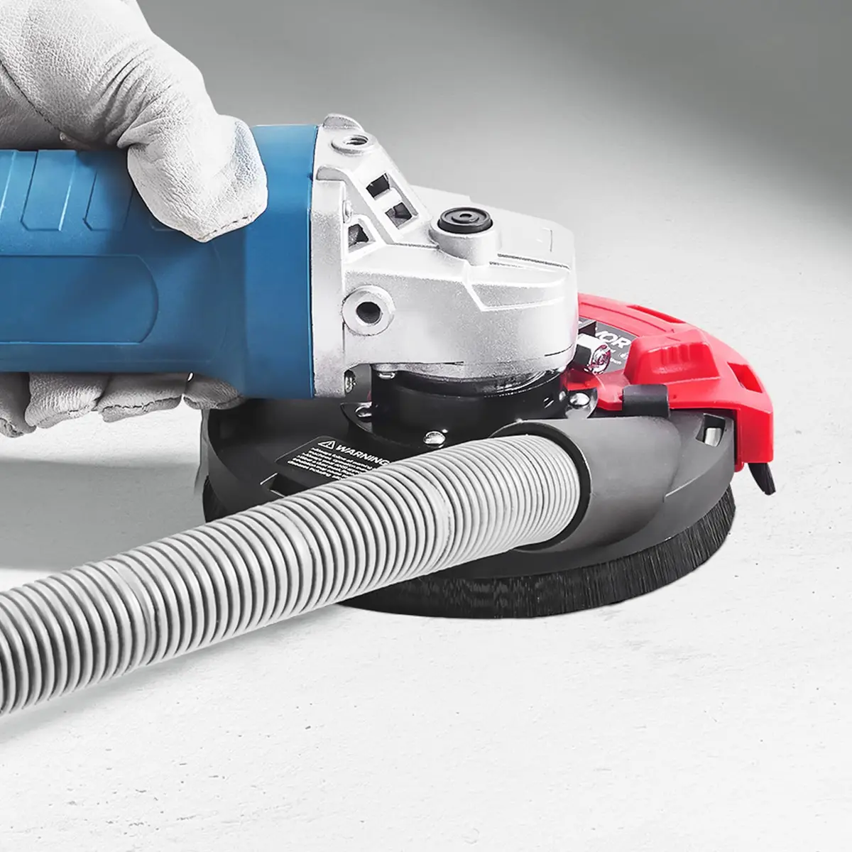 VEVOR Angle Grinder Dust Shroud with 5-inch Diamond Wheel & Vacuum Adapter | 1.02 kg (2.25 lb) - view 8