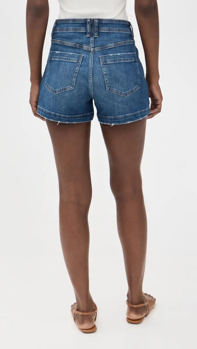 DAZE Women's Valley Girl Shorts, Manhattan, Size 30 | High-Rise Relaxed Fit Denim - view 3