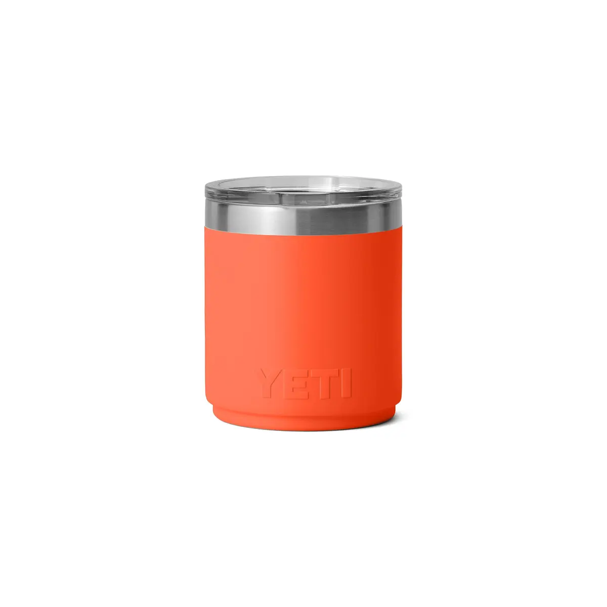 YETI Rambler 10 oz Stackable Lowball 2.0 Vacuum Insulated Stainless Steel Papaya - view 7