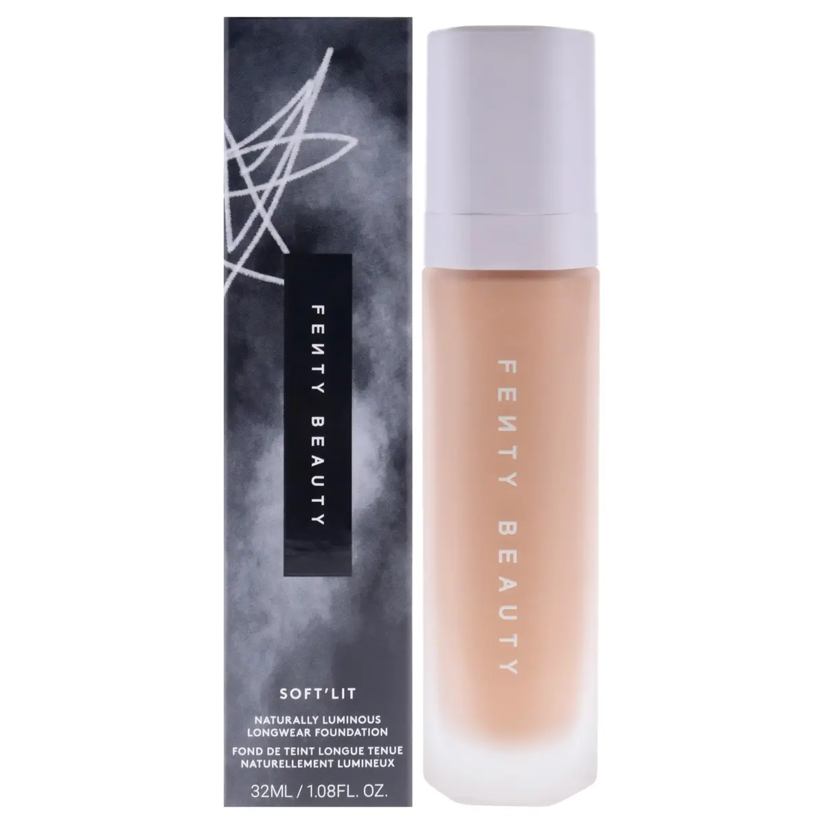 FENTY BEAUTY Soft Lit Naturally Luminous Longwear Foundation 240 Light Medium Warm Golden | Hydrating, Radiant, Sweat-Resistant (70-120 chars) - main product image