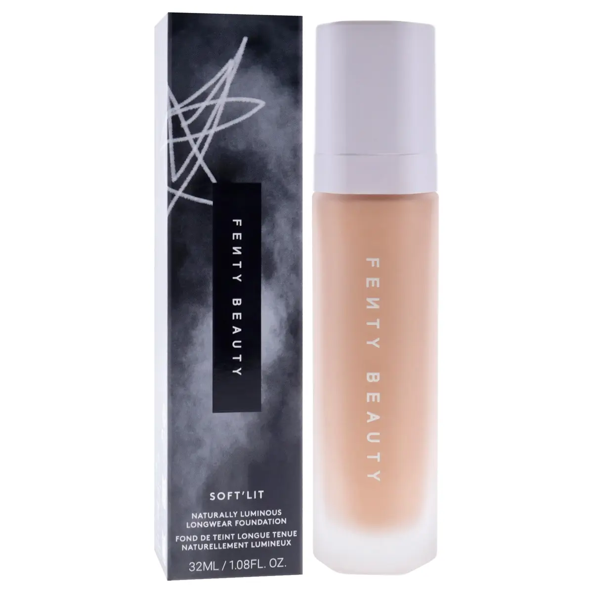 FENTY BEAUTY Soft Lit Naturally Luminous Longwear Foundation 240 Light Medium Warm Golden | Hydrating, Radiant, Sweat-Resistant (70-120 chars) - view 3