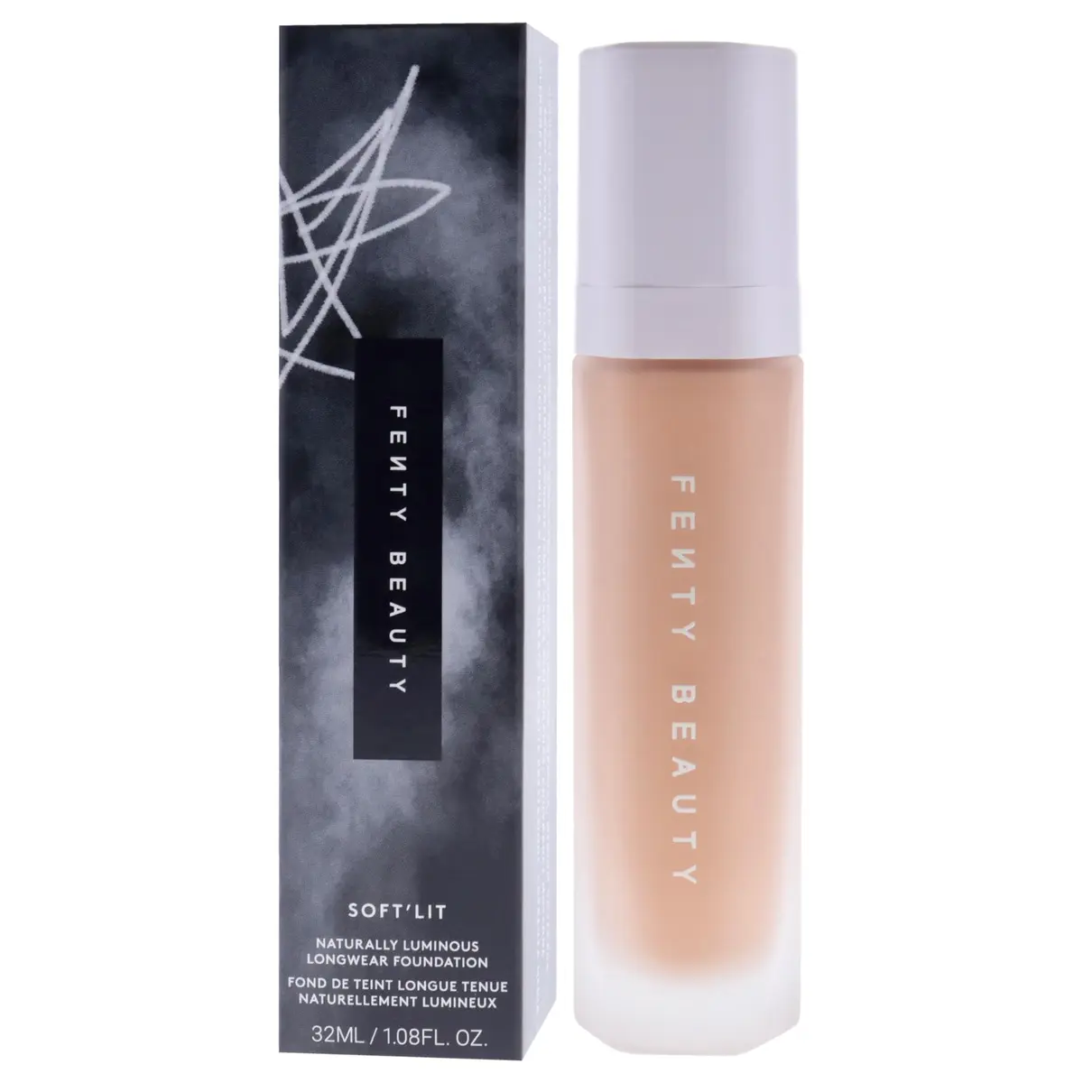 FENTY BEAUTY Soft Lit Naturally Luminous Longwear Foundation 240 Light Medium Warm Golden | Hydrating, Radiant, Sweat-Resistant (70-120 chars) - view 4