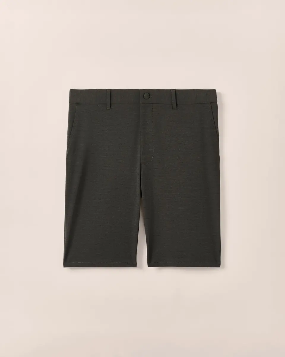 johnnie-O Mulligan Performance Shorts Black / 40 | Premium Golf Shorts with Magnetic Pockets & Tucked Waist - view 7