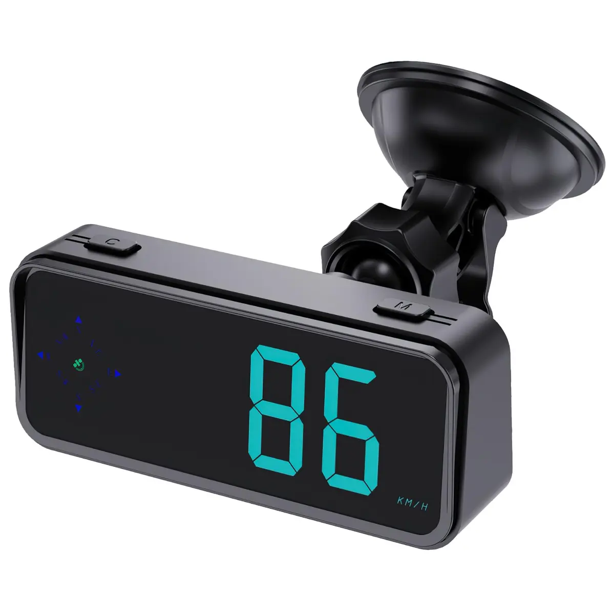GUGUMO GPS Digital Speedometer for Car MPH | Universal HUD Speed Meter with LED Large Font - main product image