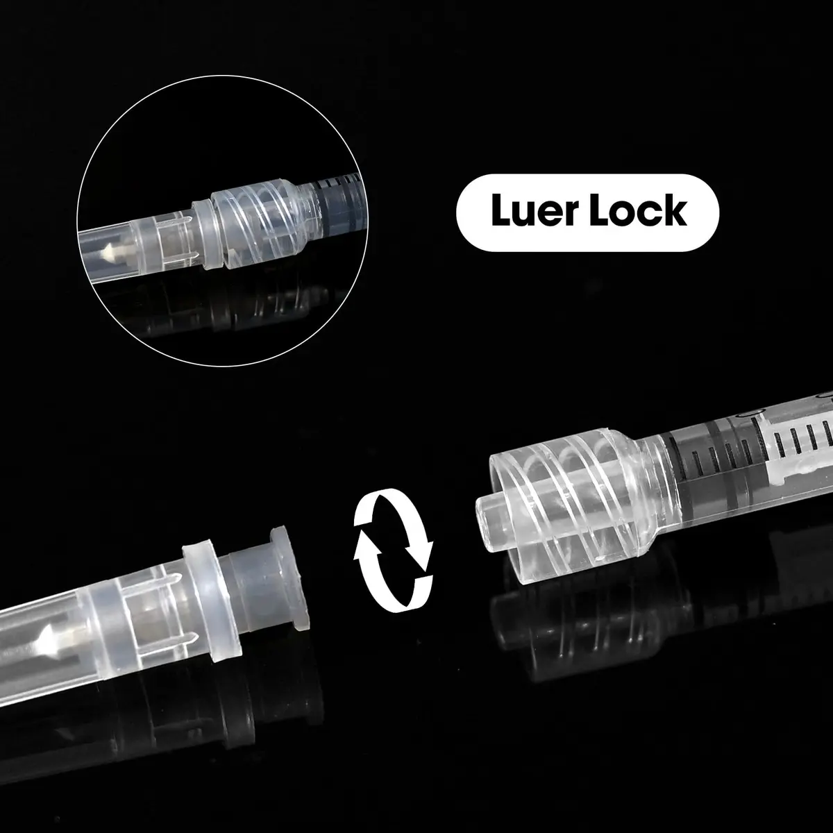 Maydeyy 1ml Syringe with 27Ga 1/2inch | Leak-proof, Sterile, Easy to Use - view 5