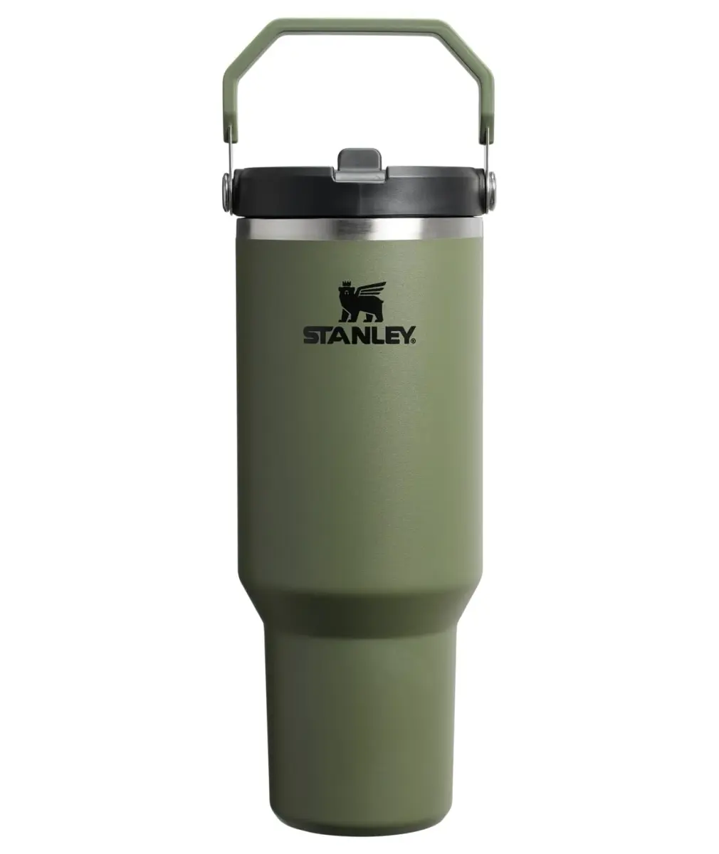 STANLEY IceFlow 2.0 Flip Straw Tumbler - 40 oz, Dried Pine | Stay Hydrated On The Go - main product image