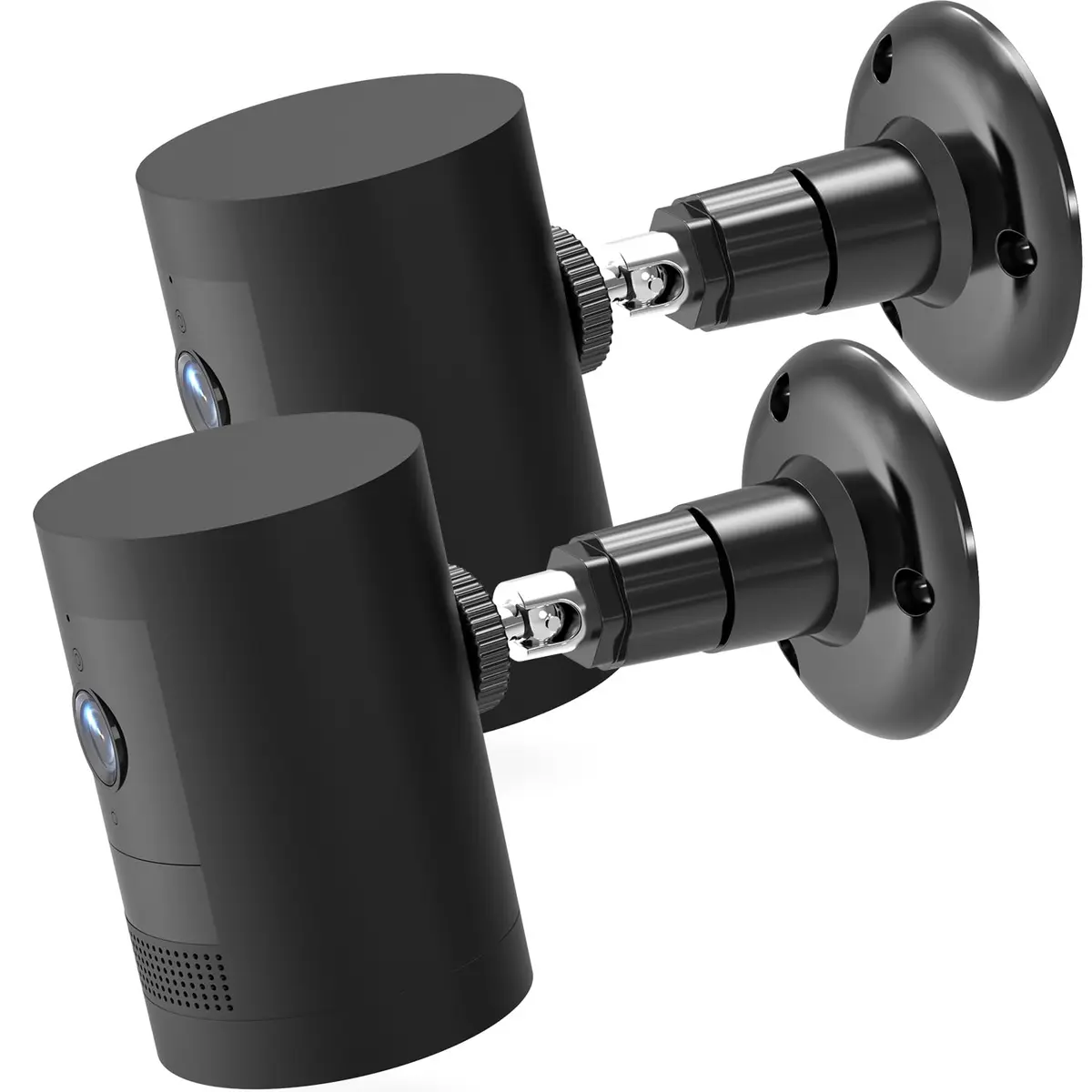 Gresur Black 2 Pack Mount Bracket for Surveillance Cameras | Adjustable & Durable - main product image