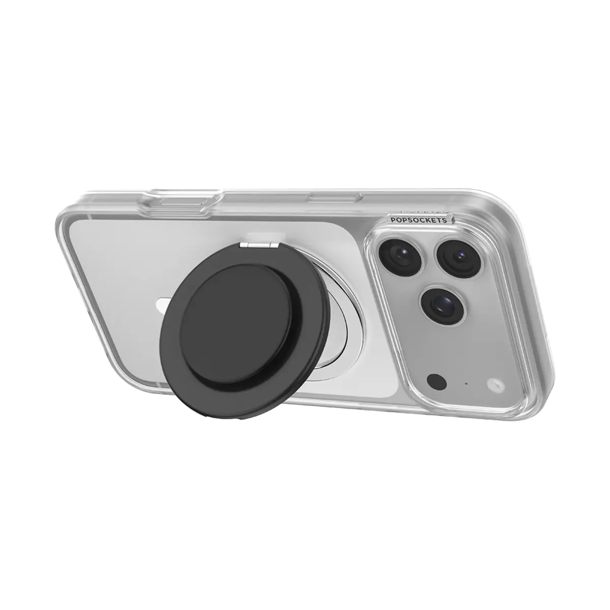 PopSockets Kick-Out Grip with MagSafe, Kickstand- Black | Magnetic Phone Grip & Adjustable Stand - view 3