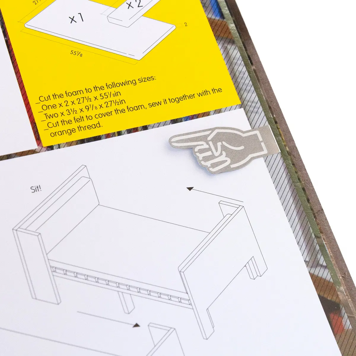 Stellar Factory Book Darts Page Pointer 1.2" x 0.5" (50-Count Tin) | Marks Exact Lines - view 5