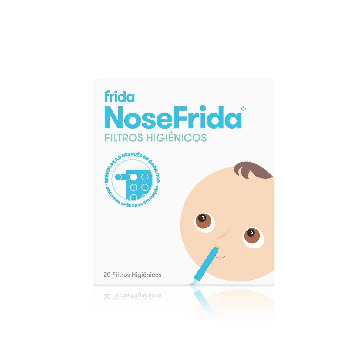 Frida Baby Nasal Aspirator Original 20 NoseFrida Filter Refills | Hygiene Filters for SnotSucker - view 2