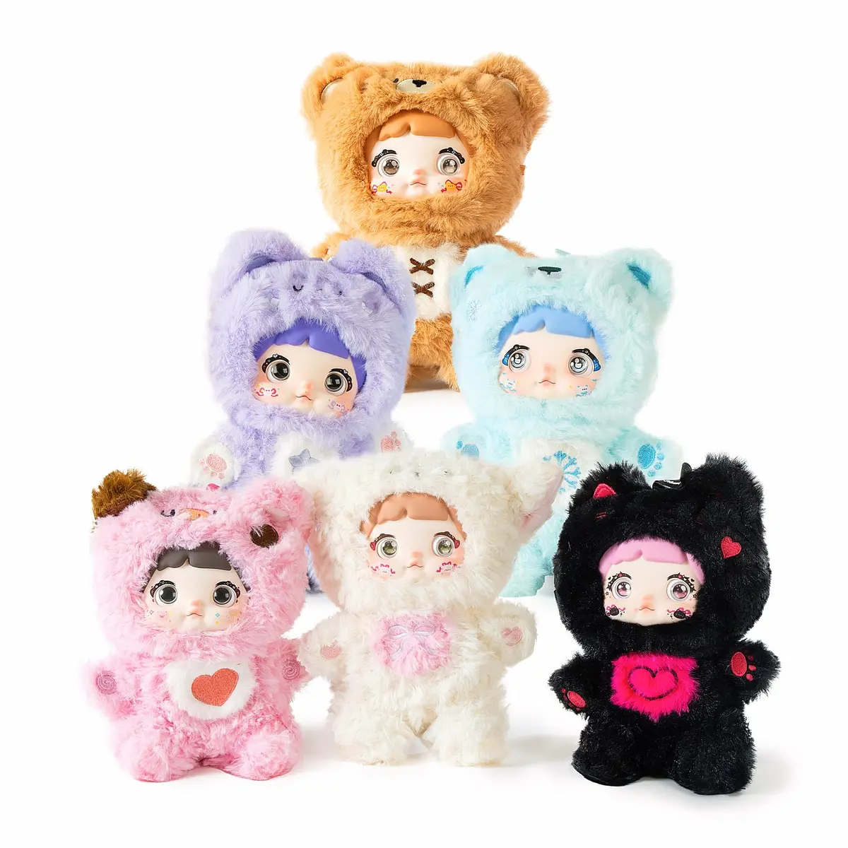 BIRZWOT Nommi Plush Blind Box 8.5 in | Cute Mystery Plush Toy for Kids & Collectors - main product image