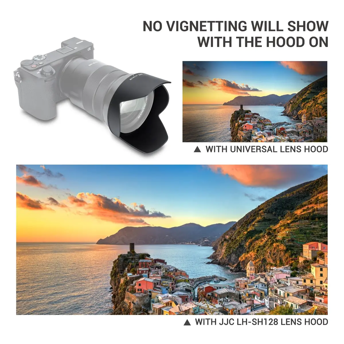 JJC ALC-SH128 Bayonet Lens Hood Shade for Sony E PZ 18-105mm F4 G OSS Lens | Replaces Sony ALC-SH128, Reversible, 72mm Filter Compatible - view 5