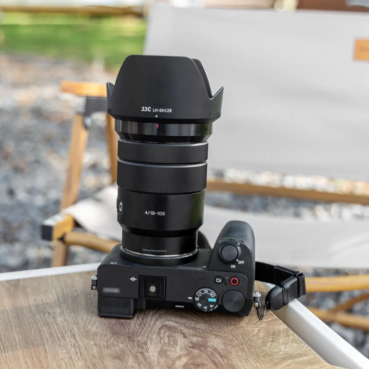 JJC ALC-SH128 Bayonet Lens Hood Shade for Sony E PZ 18-105mm F4 G OSS Lens | Replaces Sony ALC-SH128, Reversible, 72mm Filter Compatible - view 8
