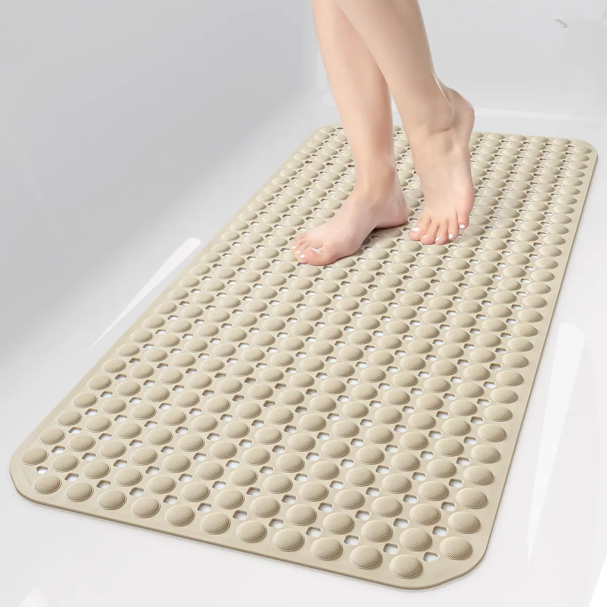 OTHWAY Non-Slip Bath Tub Shower Mat 90cm x 40cm (35" x 16") | Secure Grip for Wet Surfaces - main product image