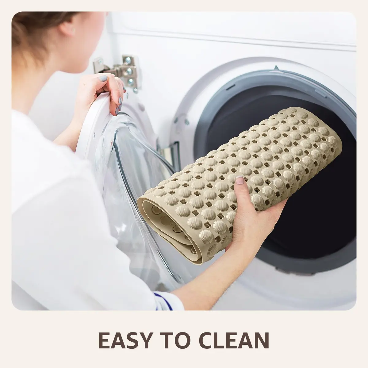 OTHWAY Non-Slip Bath Tub Shower Mat 90cm x 40cm (35" x 16") | Secure Grip for Wet Surfaces - view 6