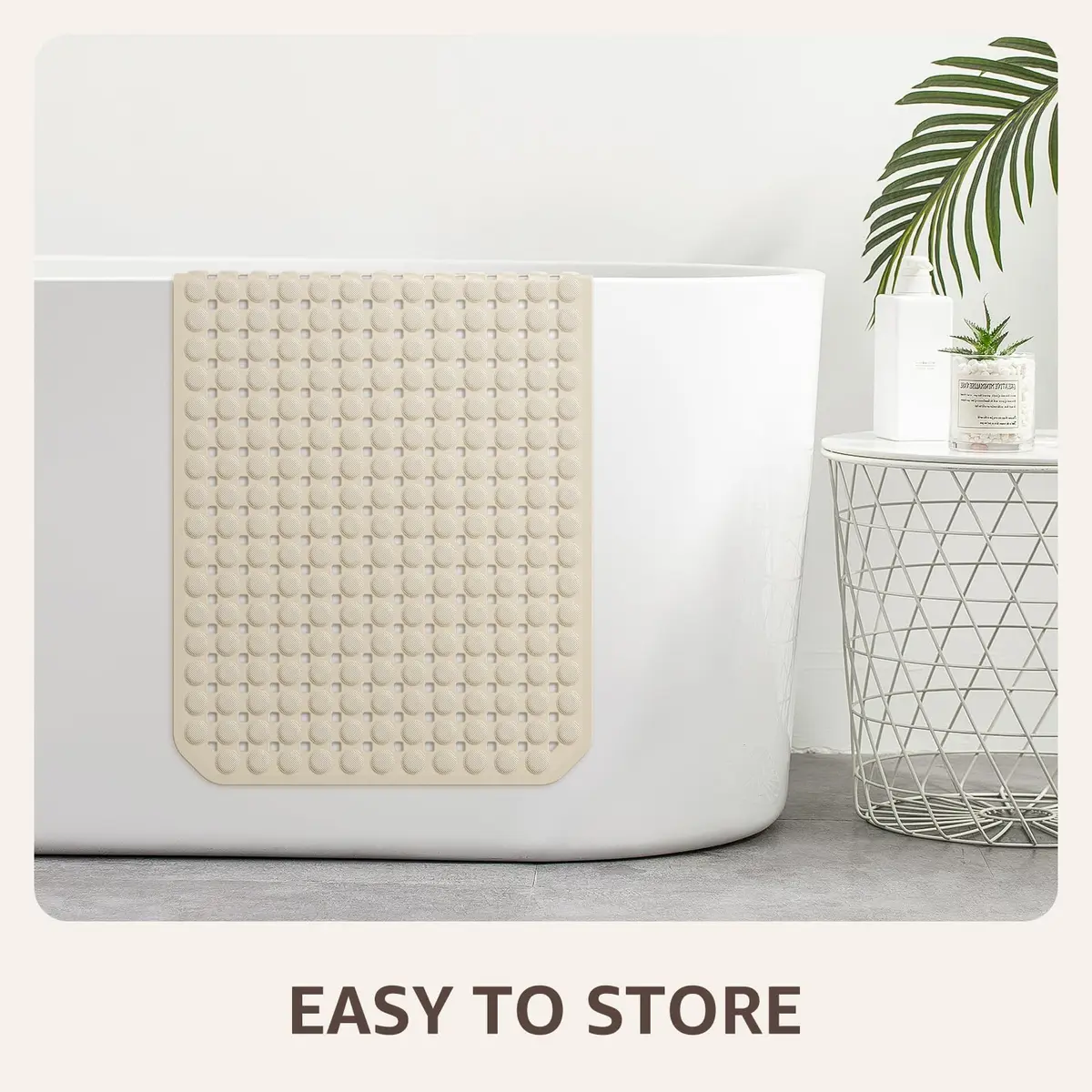 OTHWAY Non-Slip Bath Tub Shower Mat 90cm x 40cm (35" x 16") | Secure Grip for Wet Surfaces - view 7