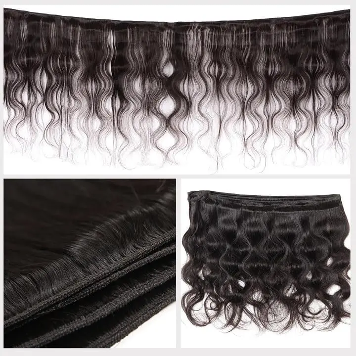 ANNELBEL 16 Inch Body Wave Human Hair Bundles | 100% Unprocessed Brazilian Virgin Hair - view 5