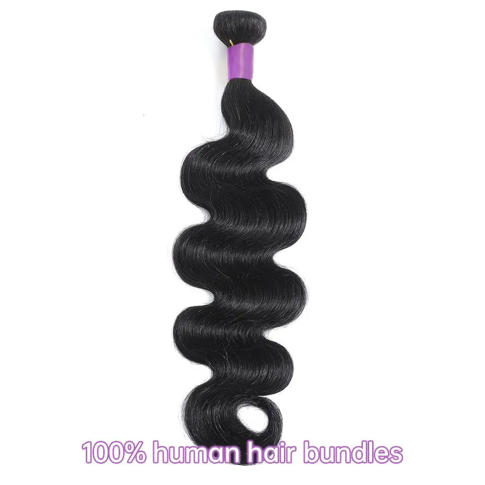 ANNELBEL 16 Inch Body Wave Human Hair Bundles | 100% Unprocessed Brazilian Virgin Hair - view 2