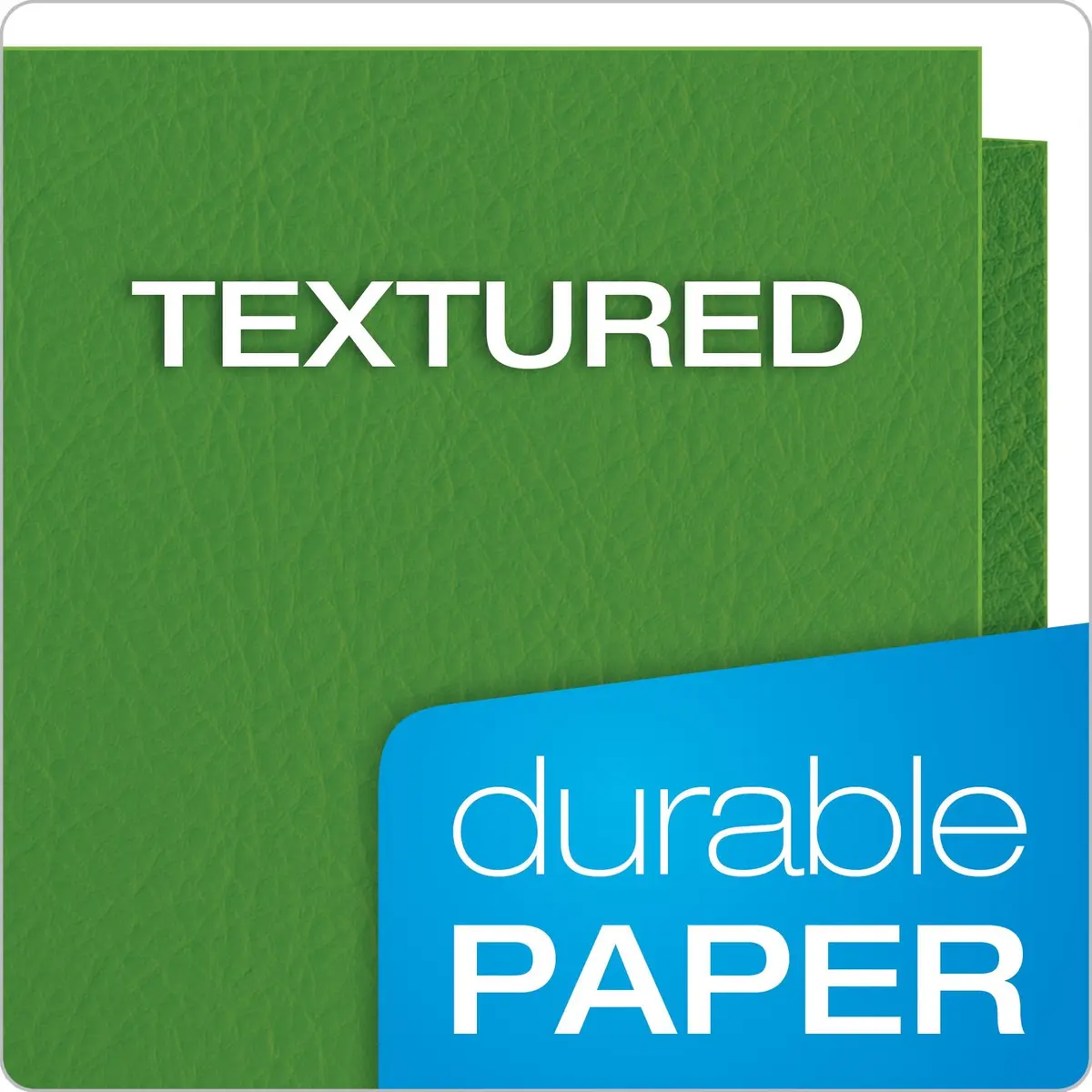 Oxford Two Pocket Folders, Green, Letter Size, 125 Folders | Heavy Textured Paper for School, Home, Office - view 4