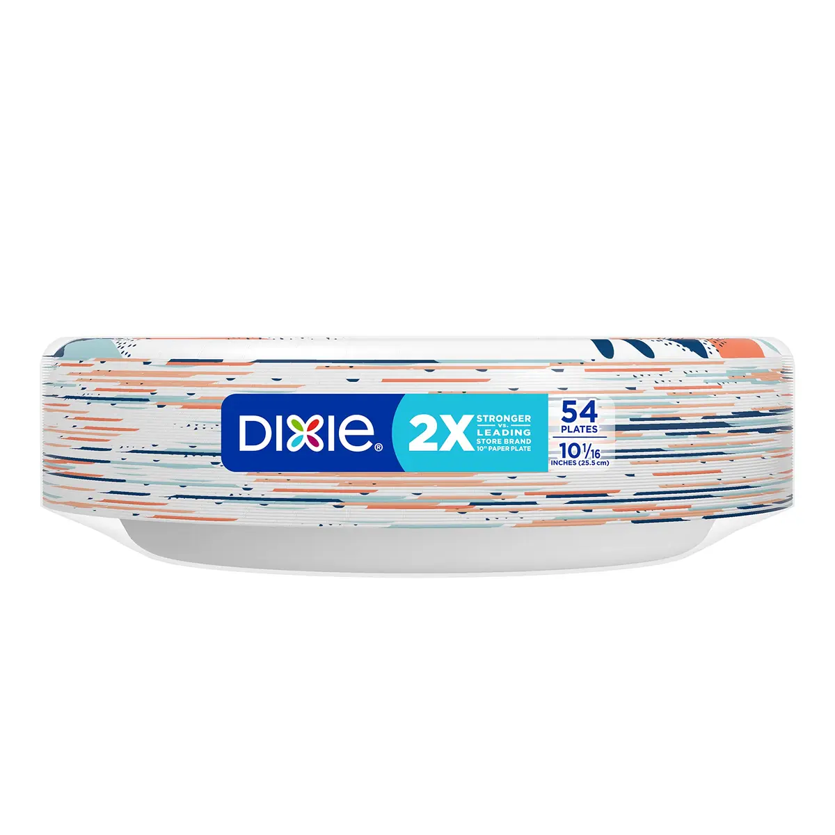 Dixie Ultra Paper Plates 10 Inch (258 Count) | 2X Stronger, Soak-Proof, Microwave-Safe | Kosher Certified - view 8